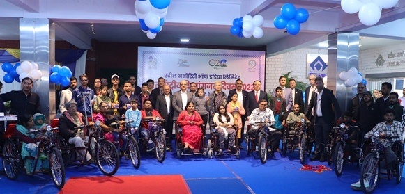 SAIL undertakes CSR on International Day of PwDs with distribution of assistive devices